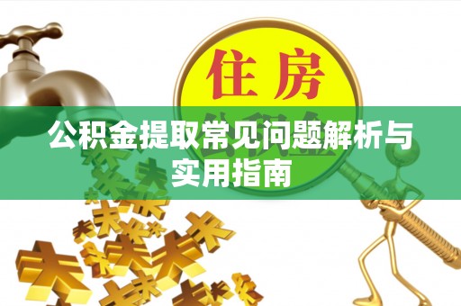 馆陶公积金提取常见问题解析与实用指南