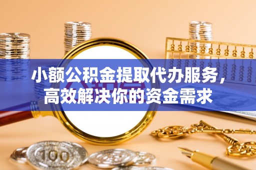 馆陶小额公积金提取代办服务，高效解决你的资金需求