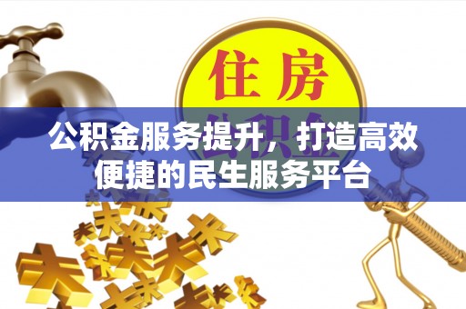 馆陶公积金服务提升，打造高效便捷的民生服务平台