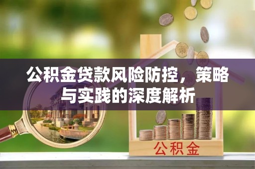 馆陶公积金贷款风险防控，策略与实践的深度解析