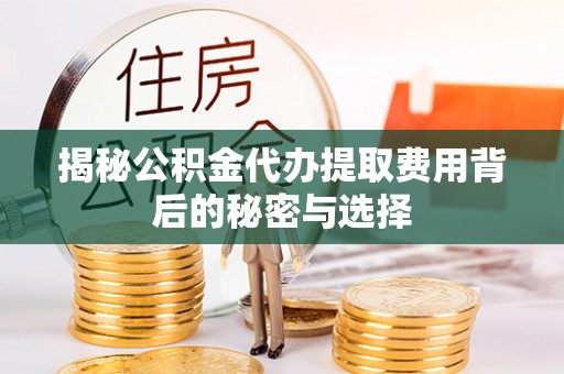 馆陶揭秘公积金代办提取费用背后的秘密与选择