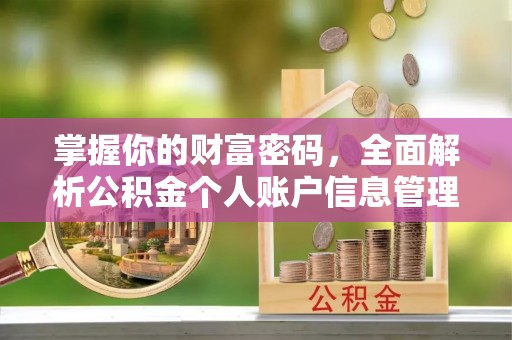 馆陶掌握你的财富密码，全面解析公积金个人账户信息管理与优化
