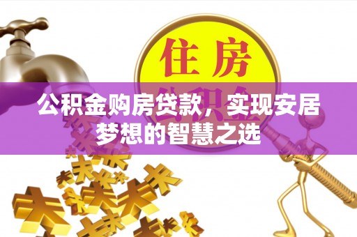 馆陶公积金购房贷款，实现安居梦想的智慧之选