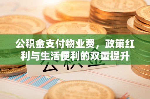 馆陶公积金支付物业费，政策红利与生活便利的双重提升