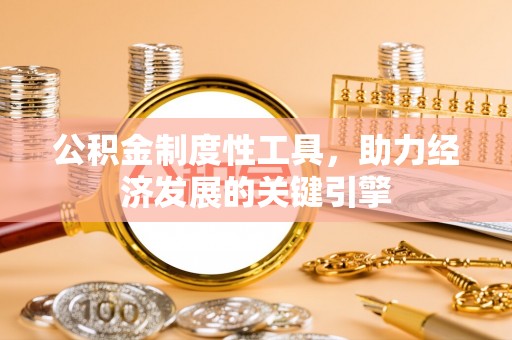 馆陶公积金制度性工具，助力经济发展的关键引擎