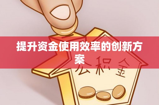 馆陶提升资金使用效率的创新方案