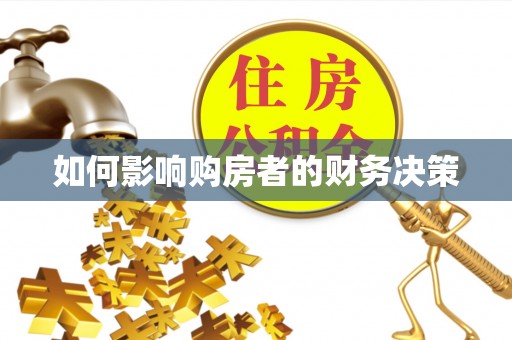 馆陶如何影响购房者的财务决策