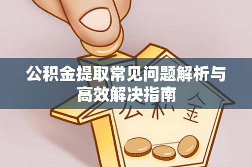 馆陶公积金提取常见问题解析与高效解决指南