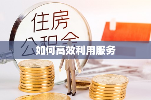 馆陶如何高效利用服务