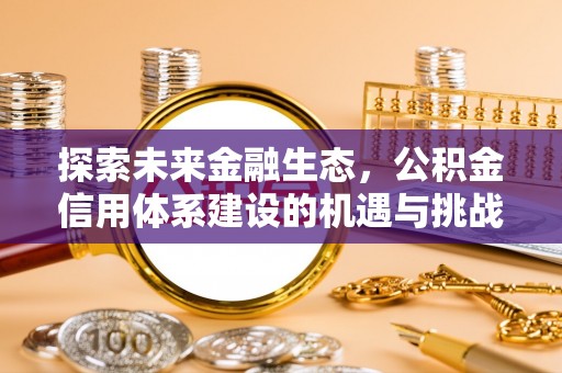 馆陶探索未来金融生态，公积金信用体系建设的机遇与挑战