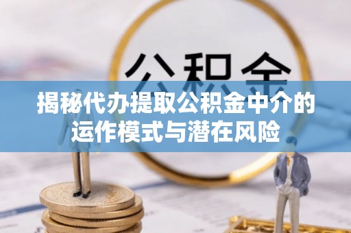 馆陶揭秘代办提取公积金中介的运作模式与潜在风险