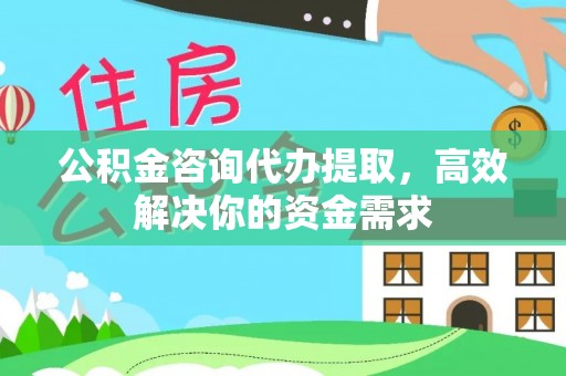 馆陶公积金咨询代办提取，高效解决你的资金需求