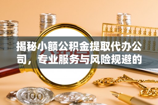 馆陶揭秘小额公积金提取代办公司，专业服务与风险规避的平衡艺术