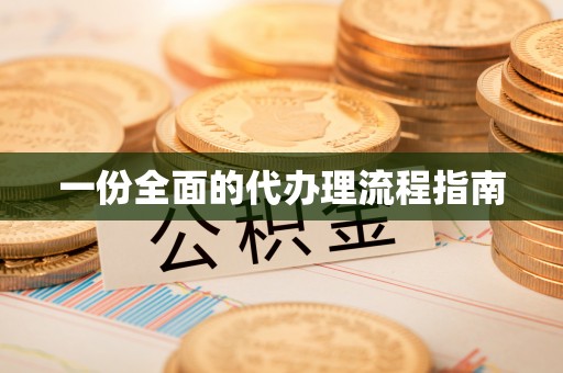 馆陶一份全面的代办理流程指南