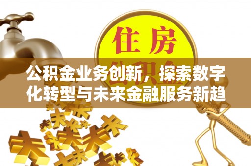 馆陶公积金业务创新，探索数字化转型与未来金融服务新趋势