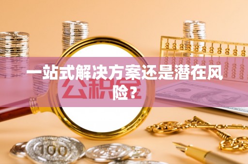 馆陶一站式解决方案还是潜在风险？